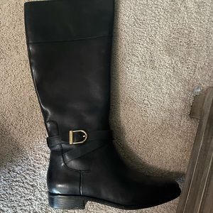 Cole Haan Black Riding Boots Size 9